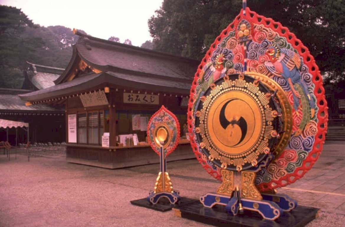 japanese temple mandala 1980s 1990s A4 Photo Print