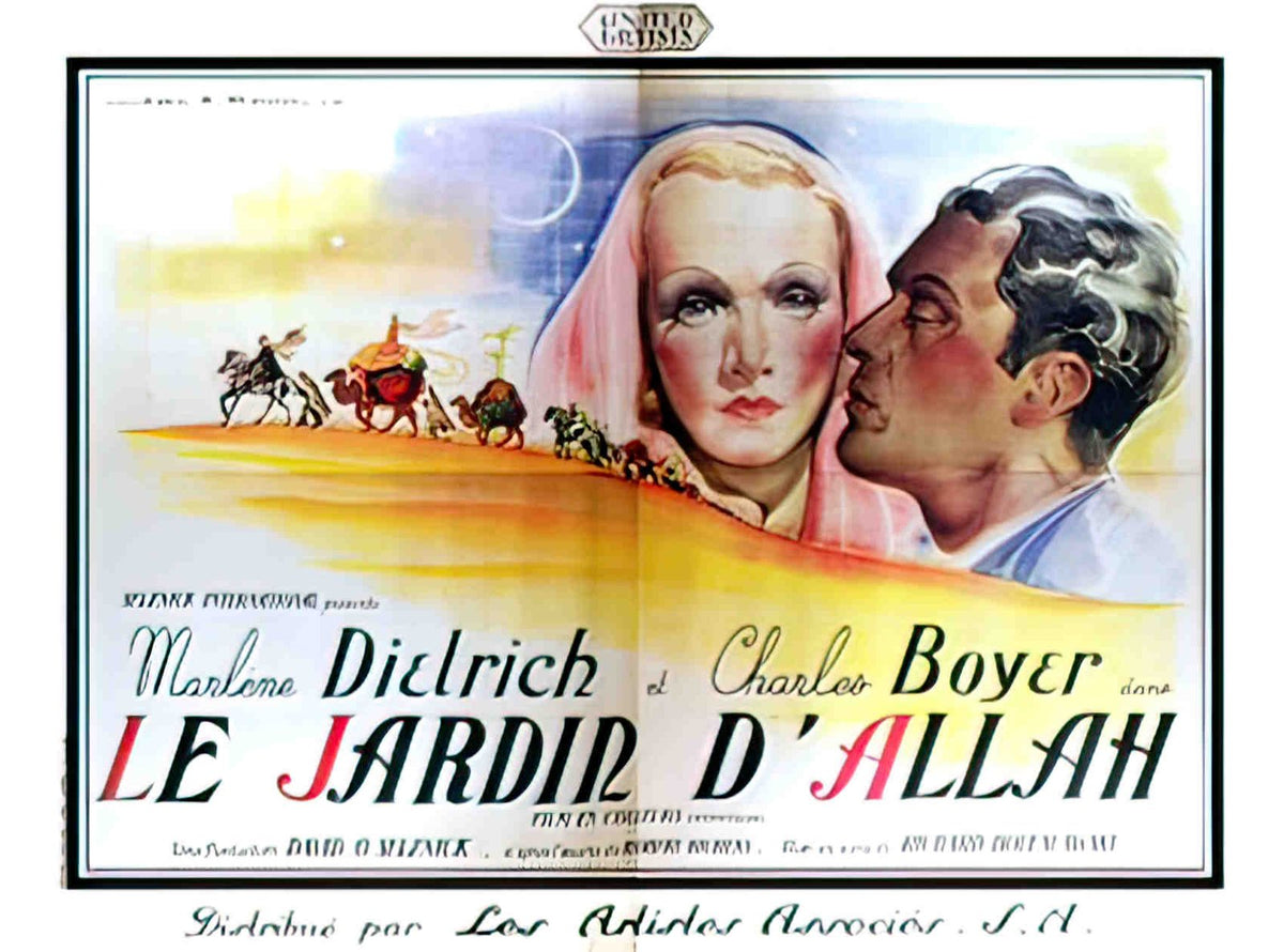 jardin d allah le 4P Advert A4 Photo Print