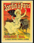 jardin de paris jules cheret 1890 Advert A4 Photo Print