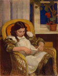 jarnefelt eero girl reading Art A4 Photo Print