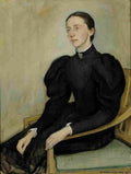 jarnefelt eero portrait of mathilda wrede Art A4 Photo Print