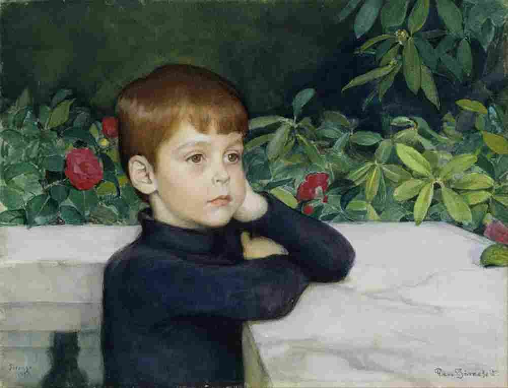 jarnefelt eero portrait of the artist s son Art A4 Photo Print