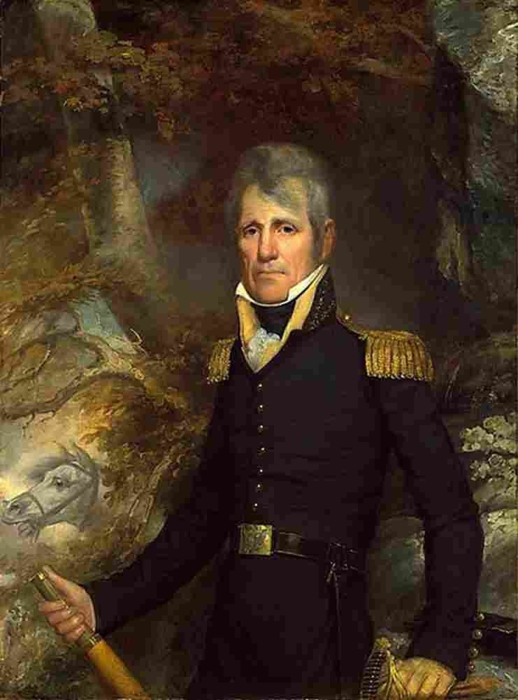 jarvis General Andrew Jackson Art A4 Photo Print