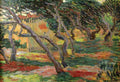 jaw Olive Grove Art A4 Photo Print