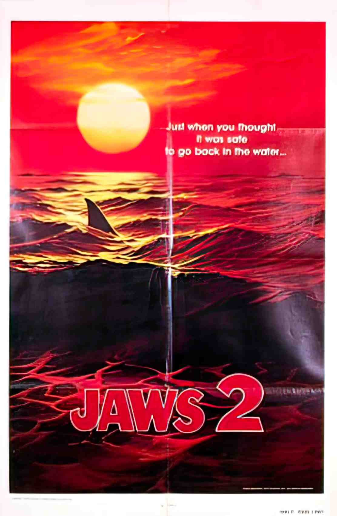 jaws 2 us 1sh adv 1 Advert A4 Photo Print