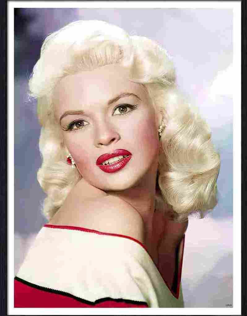 jayne mansfield Advert A4 Photo Print
