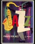 jazz 1955 Advert A4 Photo Print