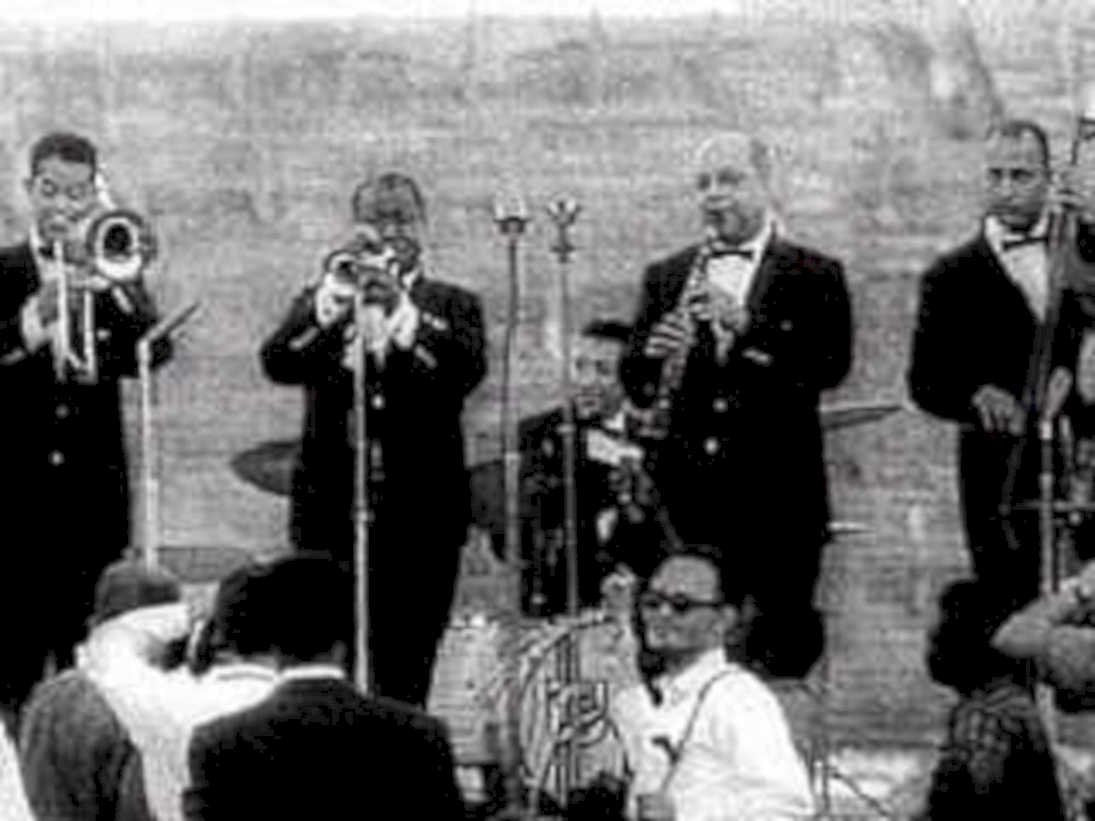 jazz band wls1980s 1990s A4 Photo Print