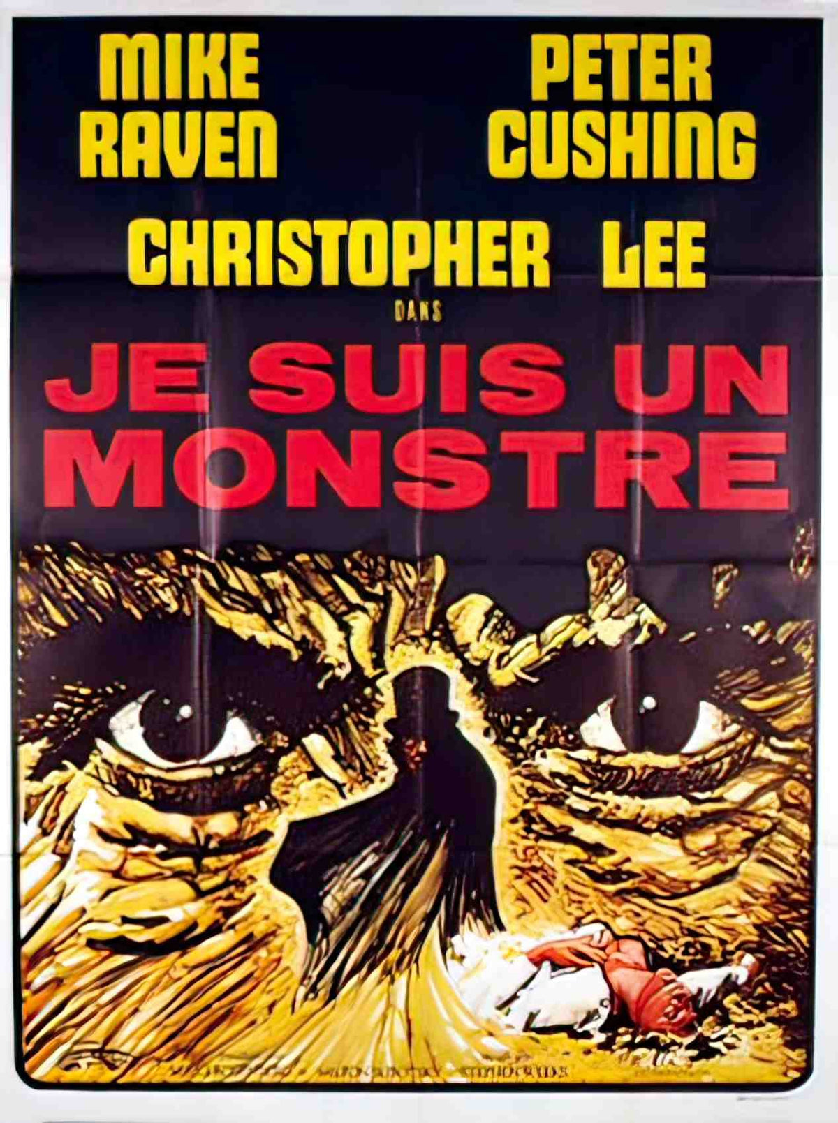 je suis un monstre Advert A4 Photo Print