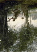 jean Baptiste Camille Corot Orpheus Leading Eurydice from the Underworld crop A4 Photo Print