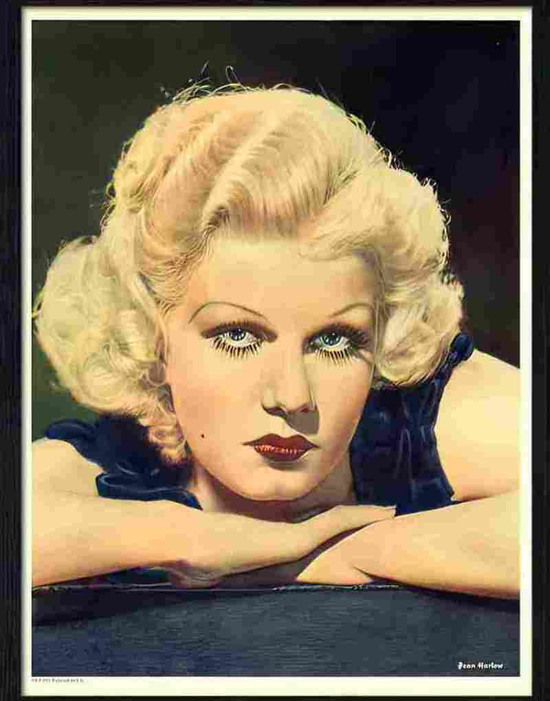 jean harlow Advert A4 Photo Print