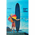 jean pierre ducatez le surf a biarritz 1969 2 Advert A4 Photo Print