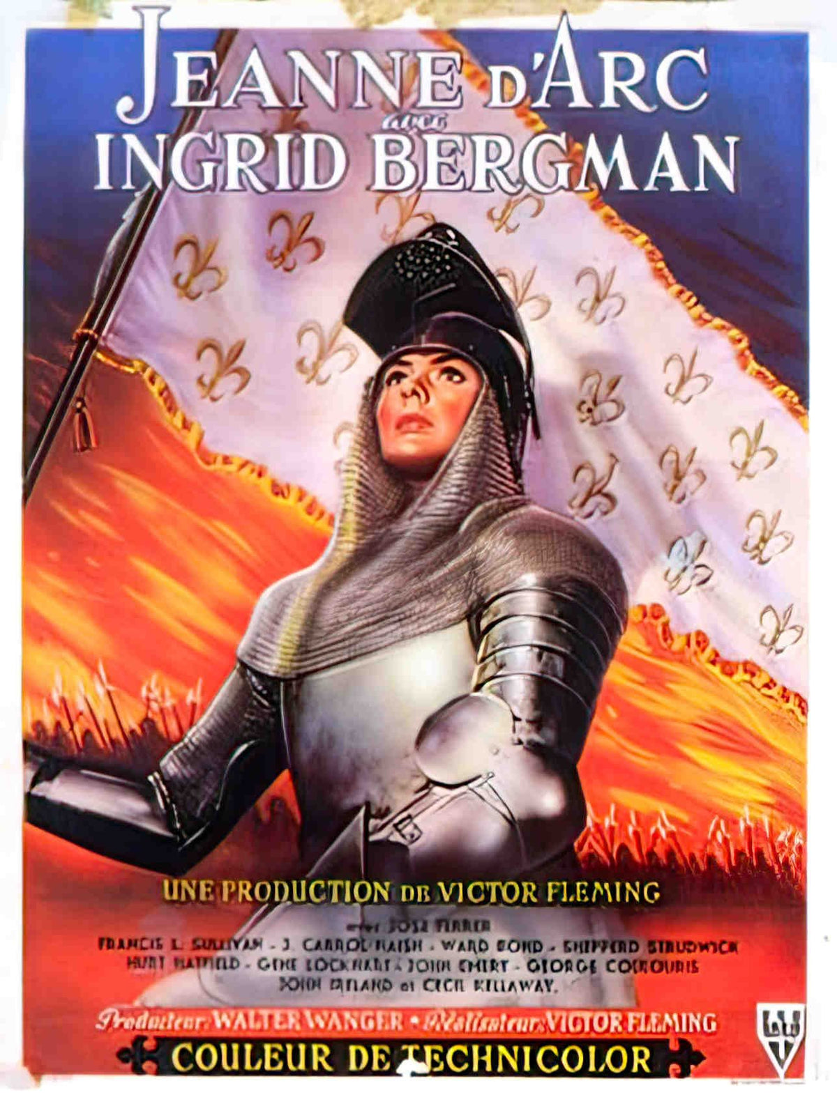 jeanne d arc belge Advert A4 Photo Print