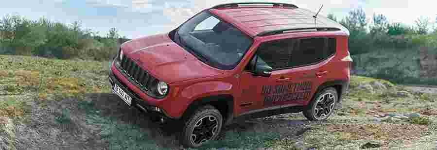 jeep renegade trailhawk 1 2015 3 Car A4 Photo Print
