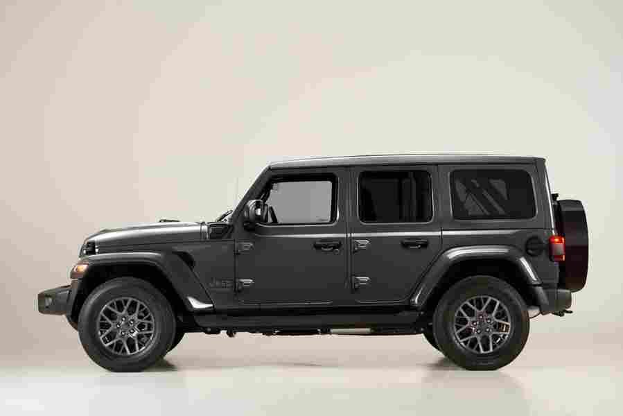 jeep wrangler 4xe 2021 7109 4 Car A4 Photo Print