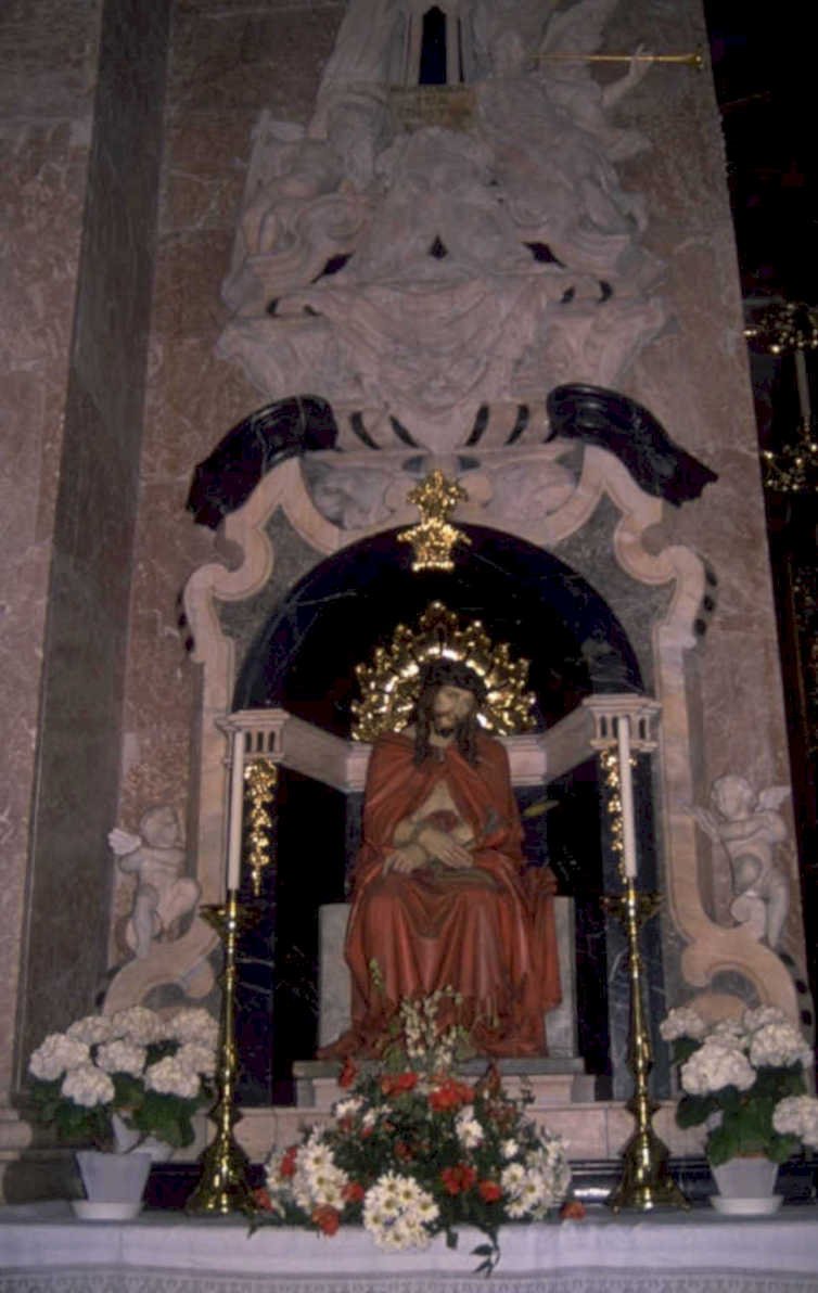jesus church statue 1980s 1990s A4 Photo Print
