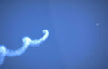 jet aircraft contrail Vintage A4 Photo Print