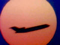 jet airplane sun1980s 1990s A4 Photo Print