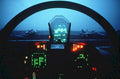 jet fighter cockpit1980s 1990s A4 Photo Print
