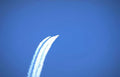 jet fighter contrails Vintage A4 Photo Print