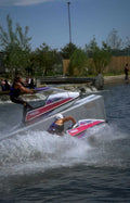 jet ski racing 1 Vintage A4 Photo Print