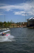 jet ski racing 2 Vintage A4 Photo Print