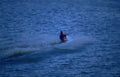 jet ski wave Vintage A4 Photo Print
