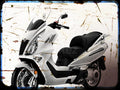 jetmax 250 CF Moto A4 Photo Print Motorbike Vintage Aged