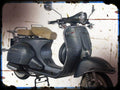 jl150t 36 A4 Photo Print Motorbike Vintage Aged