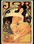 job alphonse mucha 1898 Advert A4 Photo Print