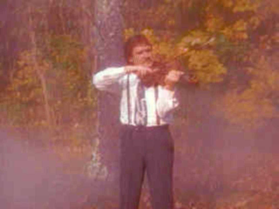 john violin autumn1980s 1990s A4 Photo Print