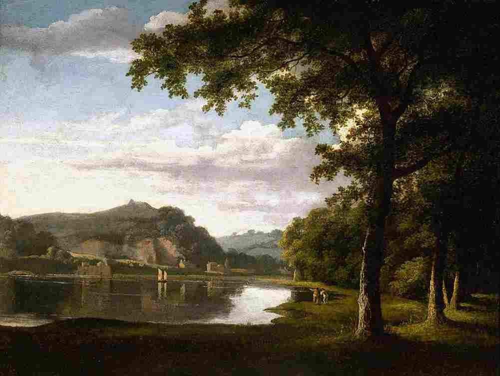 jones View on the River Wye Art A4 Photo Print