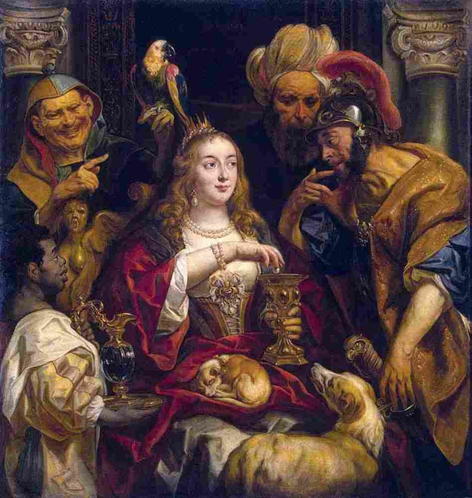 jord Cleopatra Feast Art A4 Photo Print