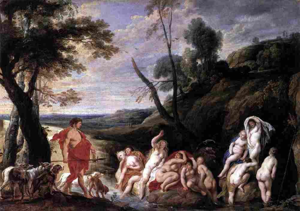 jord Diana and Actaeon Art A4 Photo Print