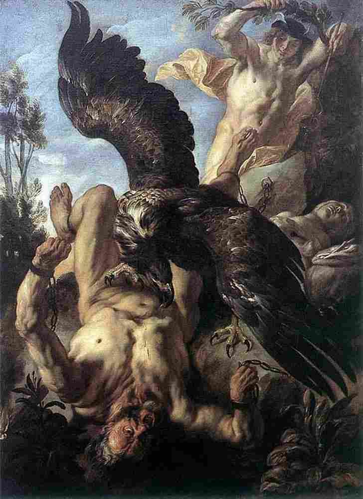 jord Prometheus Bound Art A4 Photo Print
