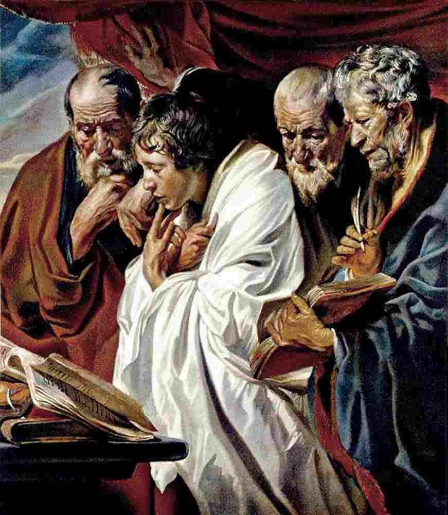 jord The Four Evangelists Art A4 Photo Print