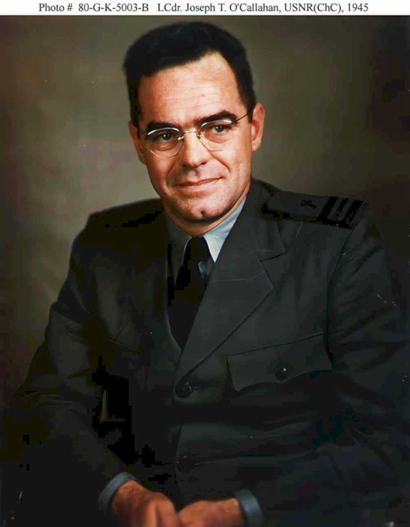 joseph ocallahan navy Vintage world war A4 Photo Print