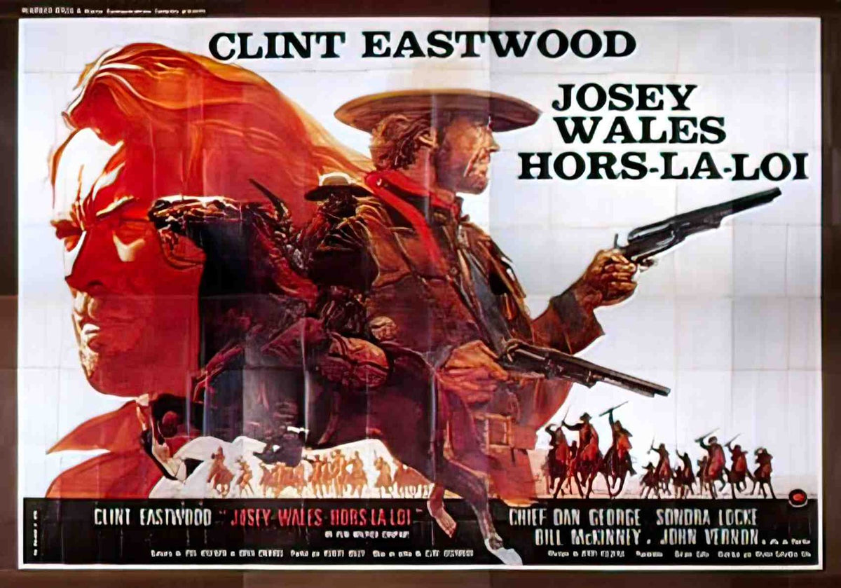 josey wales hors la loi 8P Advert A4 Photo Print