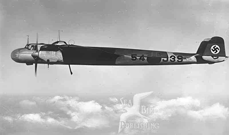 ju 88 bomber 3 Vintage world war A4 Photo Print