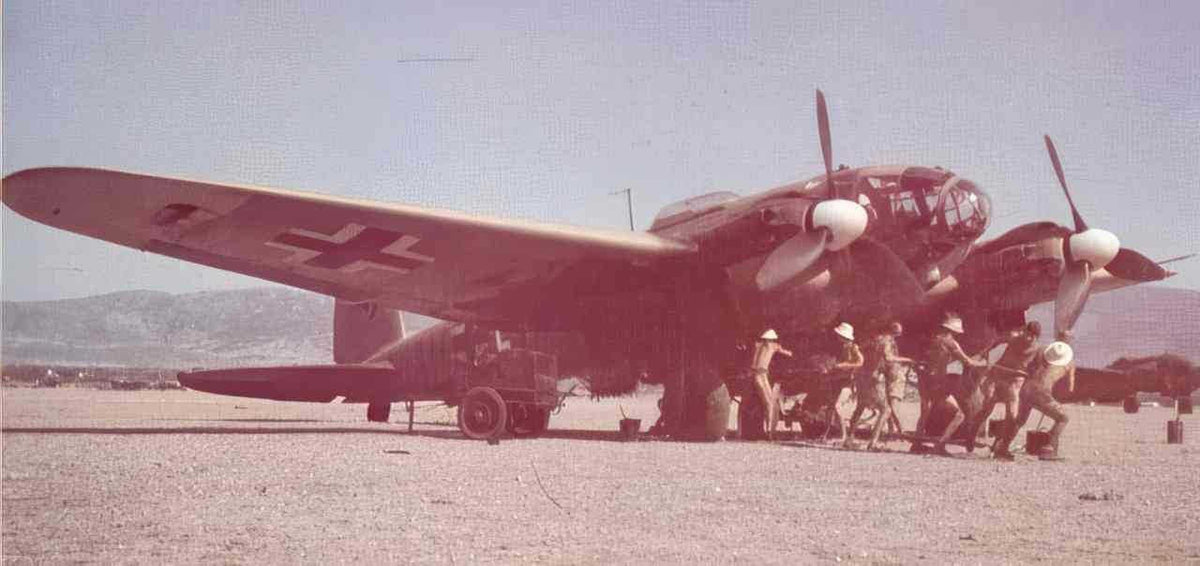 ju 88 german 1 Vintage world war A4 Photo Print