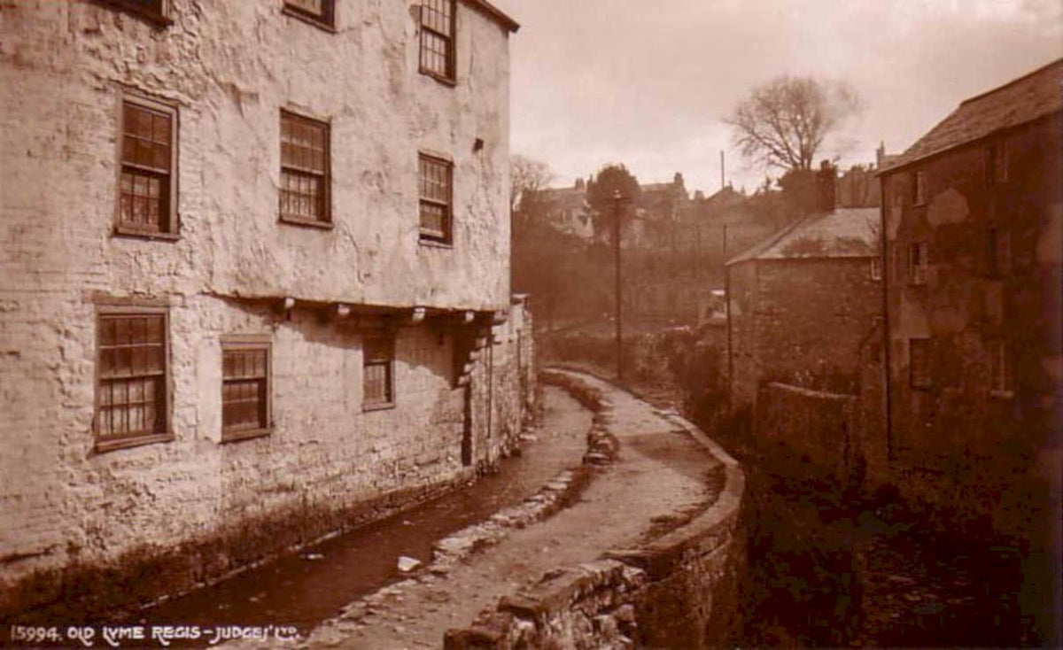 judges row ludlowVintage 1880s 1900s A4 Photo Print