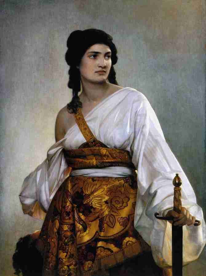 judith 46 Art A4 Photo Print