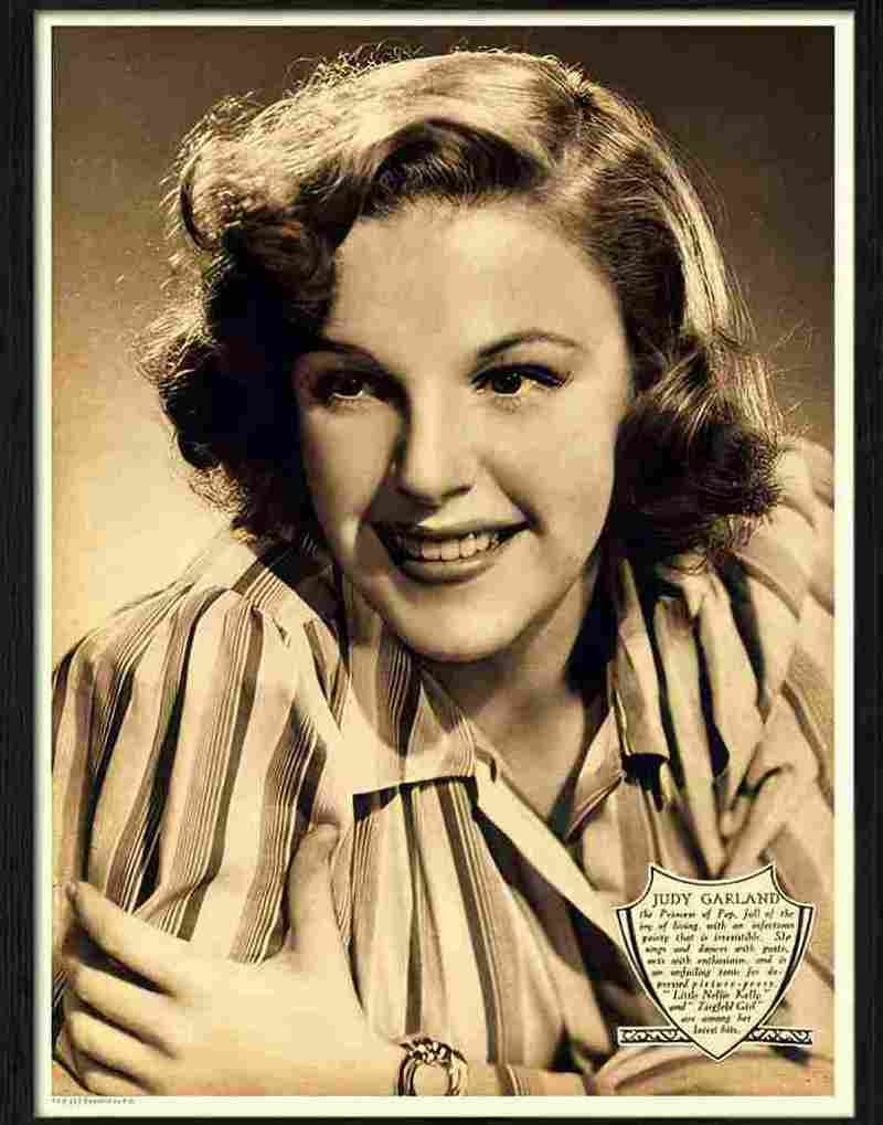 judy garland Advert A4 Photo Print