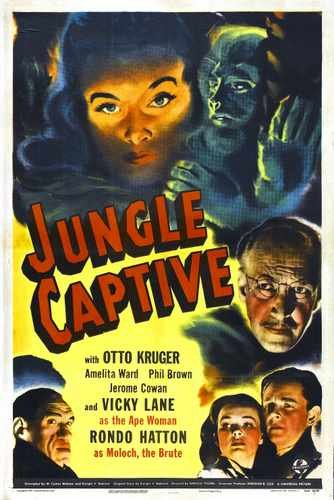 jungle captive  01 film star poster A4 Photo Print