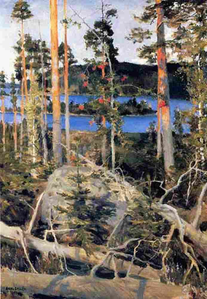kall Lake in Wilderness Art A4 Photo Print