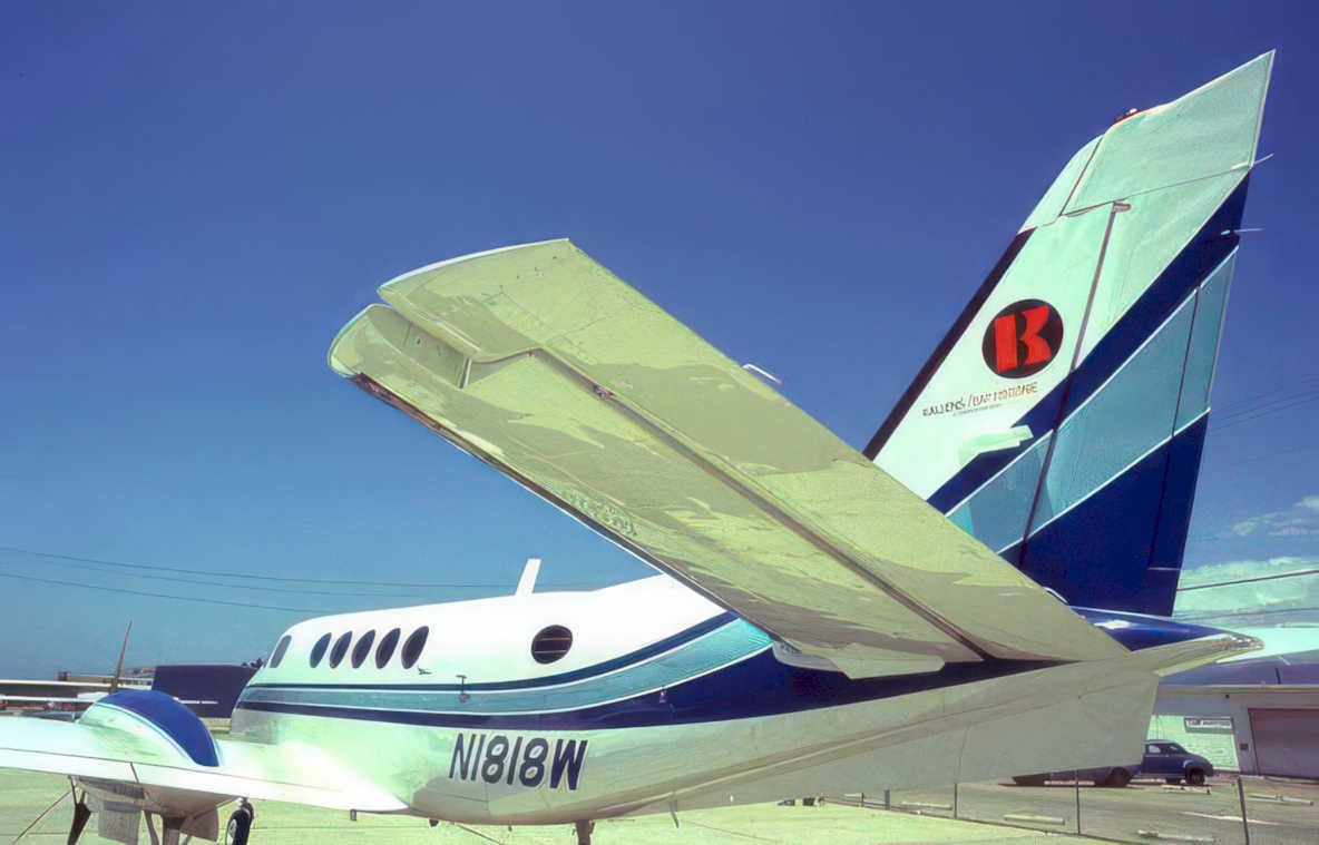 kallair dc9 airport Vintage A4 Photo Print