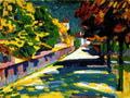 kandinsky autumn in bavaria Art A4 Photo Print