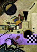 kandinsky contrasting sounds Art A4 Photo Print