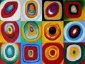 kandinsky farbstudie quadrate color study of squares Art A4 Photo Print