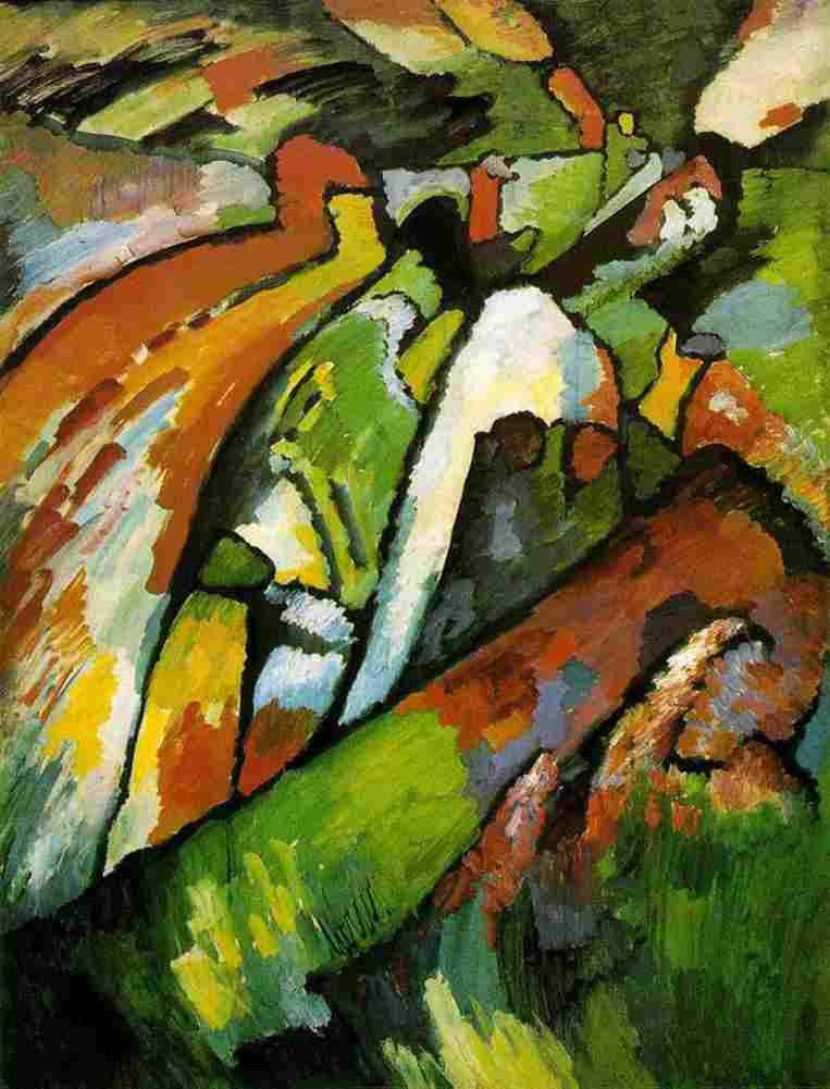 kandinsky improvisation seven Art A4 Photo Print
